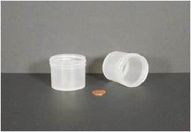 Jar, 60mL, PP, 53mm wide, screwcap #6413 sep. 588/case | GLO1-6373