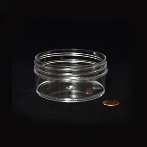 Jar, 120mL, PS, 89mm wide, screwcap #6416 sep. 224/case | GLO1-6390