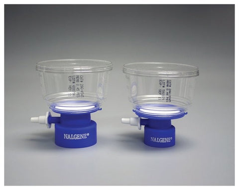150 mL Rapid-Flow™ Bottle Top Filter 0.45 µm aPES membrane, 50mm dia 33mm neck | Nalgene 296-3345