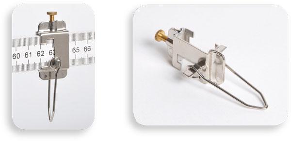 Lever Knife-Edge Clamp for Standard Meter Stick