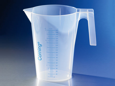 Corning® 500 mL Beaker with Handle and Spout, Polypropylene | COR1-1015P-500