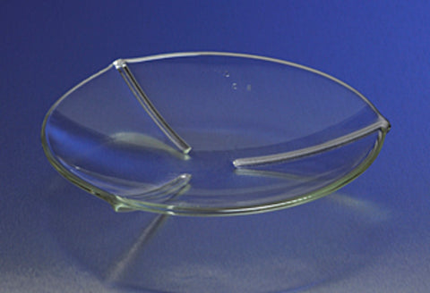 PYREX® 125 mm Diameter Ribbed Watch Glass/Beaker Cover | Corning 9990-125