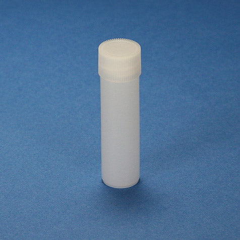 Scintillation vial, 4mL, PE, white attached screw cap | GLO1-101030