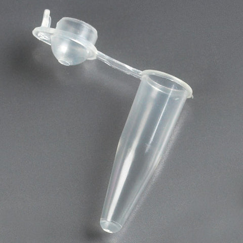 PCR tube, 0.2mL, PP, natural, thin wall, attached dome cap | GLO1-110570N