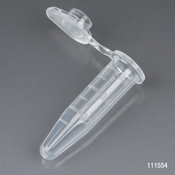 Microcentrifuge tube, 0.5mL PP, Assorted, stand-up zipbag, MG | GLO1-111554AST