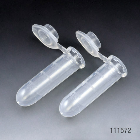 Microcentrifuge tube, 2mL, PP, lot certified, MG, natural | GLO1-111572