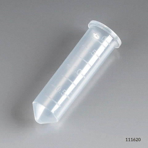 Microcentrifuge tube, 2mL, PP, no cap, graduated, natural | GLO1-111620