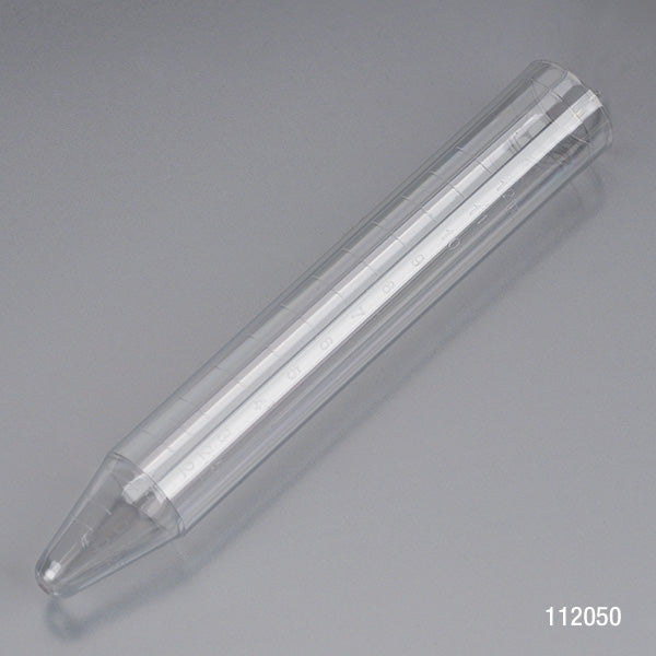 Centrifuge tube, 16x100mm 12mL, Molded Graduations,100/Bag,10 Bags/Case | GLO1-112050