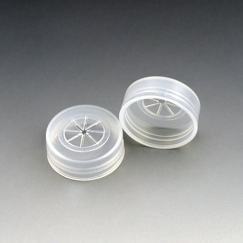 Cap with cross cut, PE, for sample cups | GLO1-113133