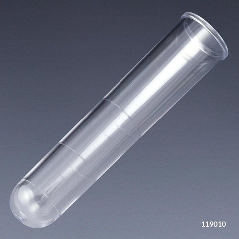 Tube, 16x75mm, 8mL, PS, with rim | GLO1-119010