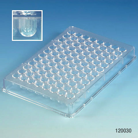 Microtitration plate, 96 well, PS, U-bottom | GLO1-120030