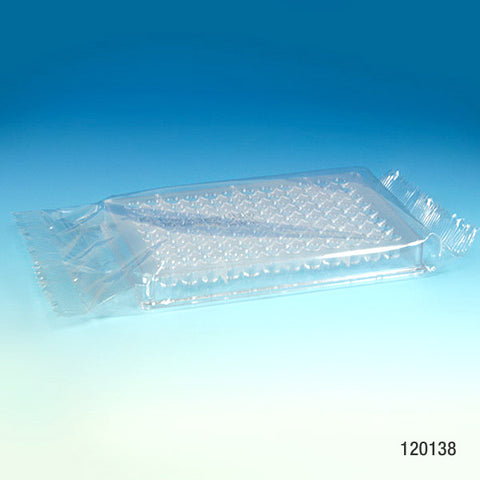 Microtitration plate, 96 well, PS, V-bottom, STR, 1/pk | GLO1-120138