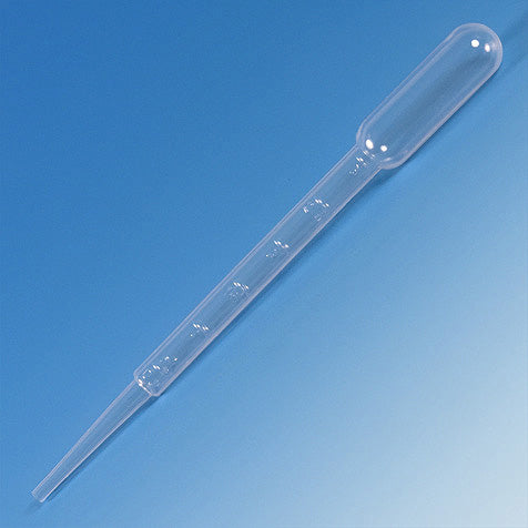 Transfer pipet, 7.5mL, 148mm, large bulb, sterile,, graduated to 3mL, 1/pack, individually wrapped | GLO1-135010-S01