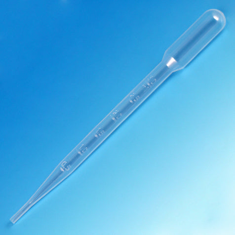 Transfer pipet, 7.0mL, 160mm, large bulb,grad to 3mL,500/bx | GLO1-135030-500