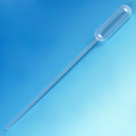 Transfer pipet, 4.5mL, 155mm, narrow stem,, long, sterile, 20/pack | GLO1-136030-s20