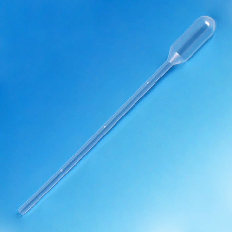 Transfer pipet, 1.5mL, 115mm, pediatric,grad to 0.3mL,500/bx | GLO1-136036-500