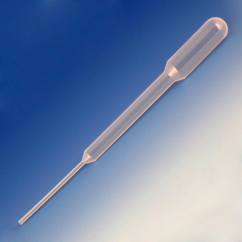 Transfer pipet, 6.5mL, 155mm, narrow stem, 500/dispenser box | GLO1-139020-500