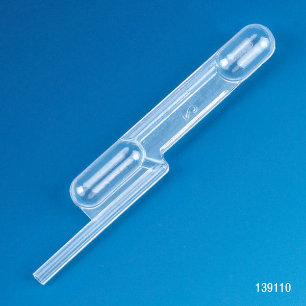 Transfer pipet, 50uL, 59mm, exact volume, 500/bag | GLO1-139110