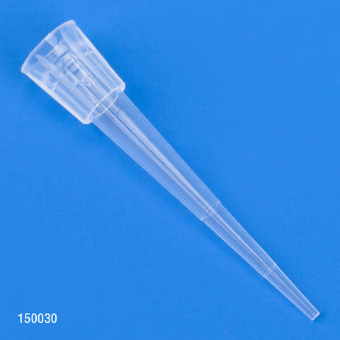 Pipette tip, 0.1-10uL, 31mm, low retention,, universal, graduated, natural, bulk | GLO1-150030