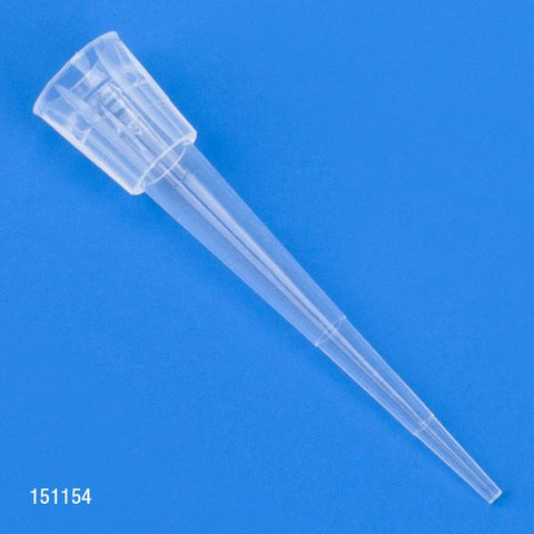 Pipette tip, 0.1-10uL, 31mm,, univ,grad,natural,96/refill | GLO1-151154RF