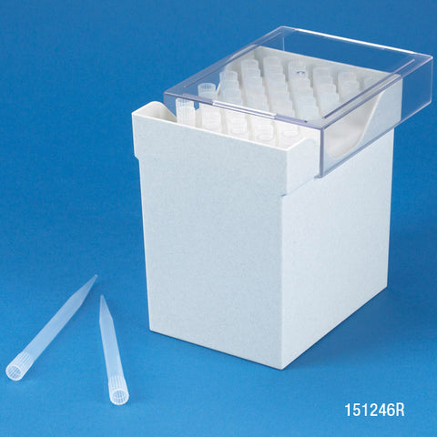 Pipette tip,1000-5000uL,naturl, 50/rack for Finn,Labsys,Brand | GLO1-151246R