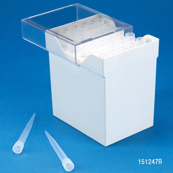 Pipette tip,1000-5000uL,naturl, 50/rack,for Biohit,Epp. Res. | GLO1-151247R