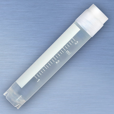 Cryoclear 3mL external threads, self-standing, PP, 50/bag*NEW* | GLO1-3013