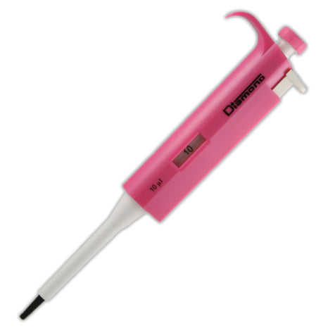 Diamond fixed pipette, 10uL, pink | GLO1-3302-10