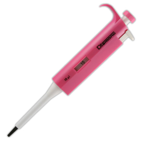 Diamond fixed pipette, 15uL, pink | GLO1-3302-15