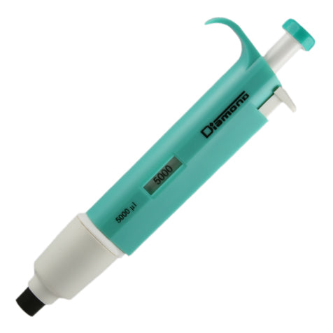 Diamond fixed pipette, 5000uL (5mL) light green | GLO1-3302-5000