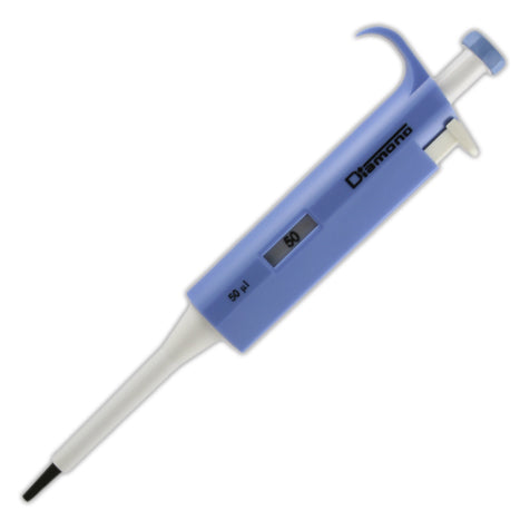 Diamond fixed pipette, 50uL, blue | GLO1-3302-50