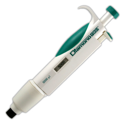 Diamond PRO fixed pipette, 5000uL (5mL) light green | GLO1-3312-5000