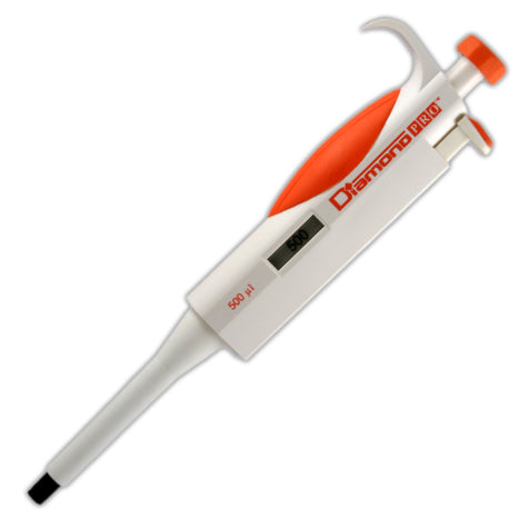 Diamond PRO fixed pipette, 500uL, orange | GLO1-3312-500