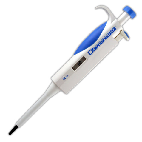 Diamond PRO fixed pipette, 50uL, blue | GLO1-3312-50