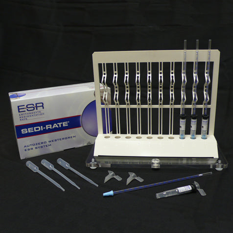 Sedi-rate ESR starter kit, 100 tests | GLO1-3467