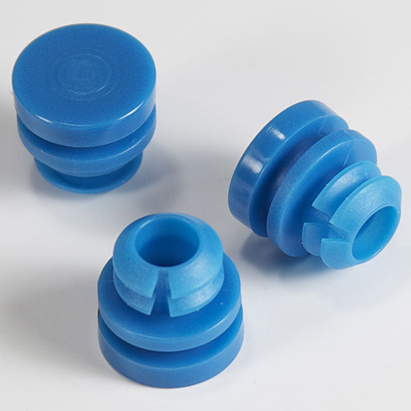 Plug cap, blue, 13mm, for use with automation | GLO1-5538