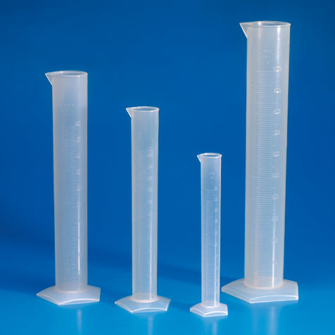 Graduated cylinder, 10mL, PP, Molded Graduations CS/50 | GLO1-601075