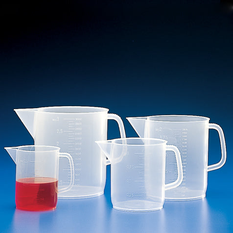 Pitcher with handle, 500mL, PP, Molded Graduations EA | GLO1-601156-1