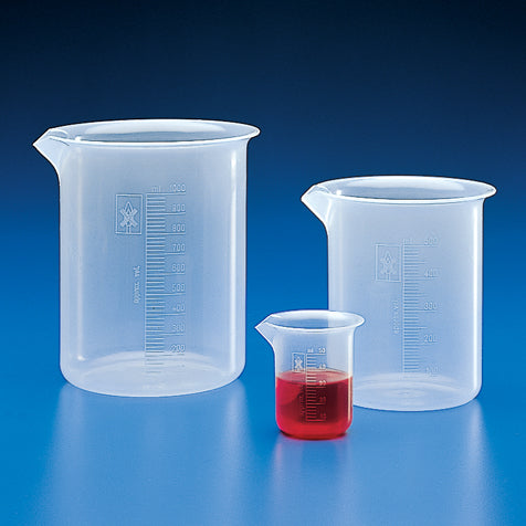 Beaker, 5000mL, PP, molded graduations CS/2 | GLO1-600812