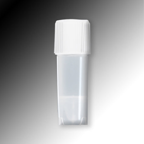 Sample tube, 1.2mL, PP, external threads, SS | GLO1-6030