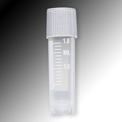 Sample tube, 2mL, PP, external threads, SS, PG | GLO1-6052