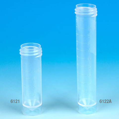 Transport tube, 5mL, PP, SS, no screwcap, SS, MG | GLO1-6121