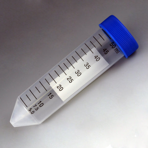 Centrifuge tube, 50mL, PP, PG, blue separate screw cap | GLO1-6287