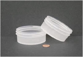 Jar, 120mL, PP, 89mm wide, screwcap #6416 sep. 510/case | GLO1-6391