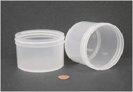 Jar, 240mL, PP, 89mm wide, screwcap #6416 sep. 300/case | GLO1-6395