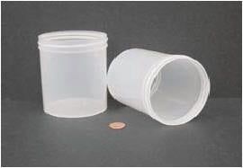 Jar, 480mL, PP, 89mm wide, screwcap #6416 sep. 180/case | GLO1-6399