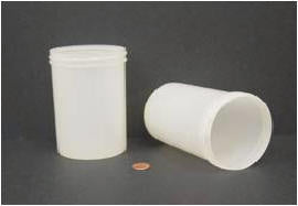 Jar, 600mL, PP, 89mm wide, screwcap #6416 sep. 150/case | GLO1-6401