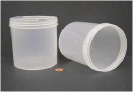 Jar, 1200mL, PP, 120mm wide, screwcap #6417 sep. 75/case | GLO1-6409