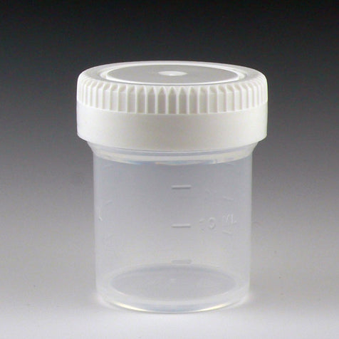 Tite-Rite container, 20mL, PP, 35mm white S-SC, MG | GLO1-6518