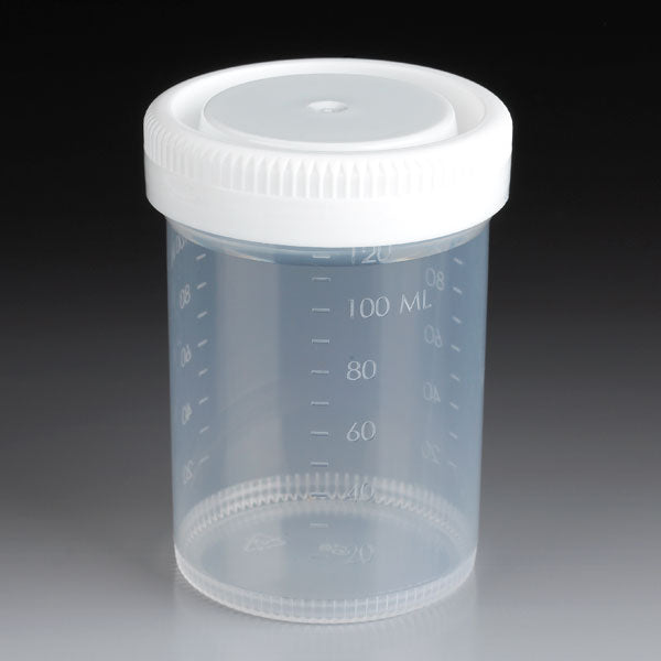 Tite-Rite container, 120mL, PP, 53mm white S-SC, MG | GLO1-6527